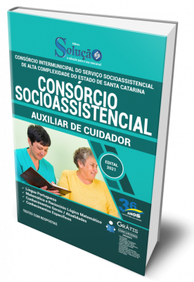 Apostila Consórcio Socioassistencial - SC - Auxiliar de Cuidador - Imagem 1