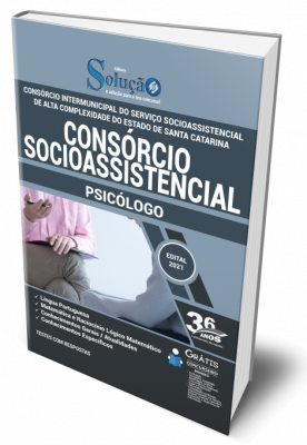 Apostila Consórcio Socioassistencial - SC - Psicólogo - Imagem 1