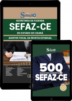 Combo SEFAZ-CE - Auditor Fiscal da Receita Estadual - Imagem 1