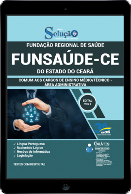 Apostila Funsaúde CE em PDF - Comum aos Cargos de Ensino Médio/Técnico - Imagem 1