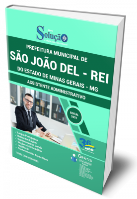 Apostila Prefeitura de São João Del-Rei - MG - Assistente Administrativo - Imagem 1