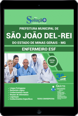 Apostila Prefeitura de São João Del-Rei - MG PDF - Enfermeiro (ESF) - Imagem 1