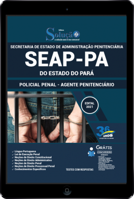 Apostila SEAP-PA em PDF - Policial Penal - Agente Penitenciário - Imagem 1