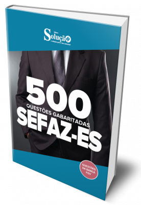 Caderno de Questões SEFAZ-ES - 500 Questões Gabaritadas - Imagem 1