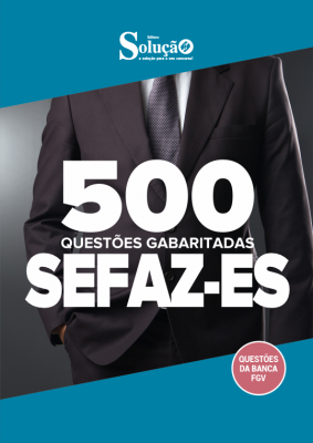 Caderno de Questões SEFAZ-ES - 500 Questões Gabaritadas - Imagem 2