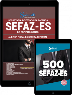 Combo SEFAZ-ES – Auditor Fiscal da Receita Estadual