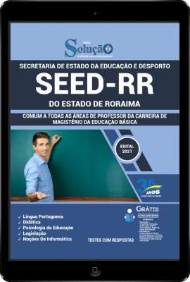 Apostila SEED-RR em PDF - Comum a Todas as Áreas de Professor da Carreira de Magistério da Educação Básica - Imagem 1