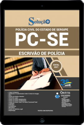 Apostila PC-SE em PDF - Escrivão de Polícia - Imagem 1