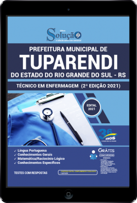 Apostila Prefeitura de Tuparendi - RS em PDF - Técnico em Enfermagem (2ª Edição) - Imagem 1