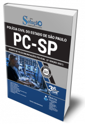 Capa Apostila PC-SP - Agente de Telecomunicações Policial (2ª Edição)