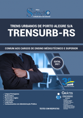 Apostila TRENSURB-RS - Comum aos Cargos de Ensino Médio/Técnico e Superior - Imagem 2