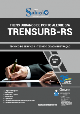 Apostila TRENSURB-RS - Técnico de Serviços - Técnico de Administração - Imagem 1