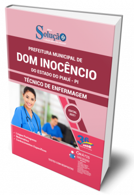 Apostila Prefeitura de Dom Inocêncio - PI - Técnico de Enfermagem - Imagem 1