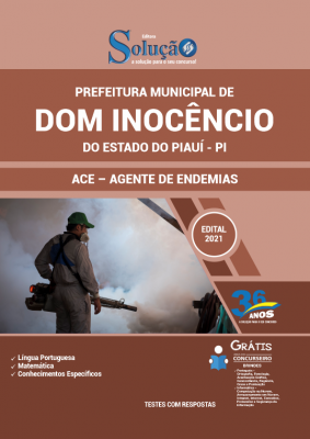 Apostila Prefeitura de Dom Inocêncio - PI - ACE - Agente de Endemias - Imagem 2