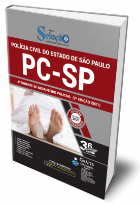 Apostila PC-SP - Atendente de Necrotério Policial (2ª Edição)