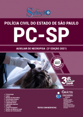 Apostila PC-SP - Auxiliar de Necropsia (2ª Edição) - Imagem 2