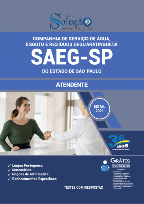 Apostila SAEG-SP - Atendente - Imagem 2