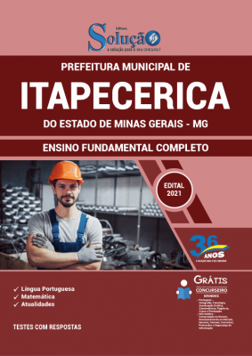 Apostila Prefeitura de Itapecerica - MG  - Ensino Fundamental Completo - Imagem 2