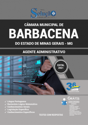 Apostila Câmara de Barbacena - MG - Agente Administrativo - Imagem 2