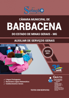 Apostila Câmara de Barbacena - MG - Auxiliar de Serviços Gerais - Imagem 2