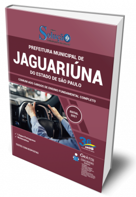 Apostila Prefeitura de Jaguariúna - SP - Comum aos Cargos de Ensino Fundamental Completo - Imagem 1