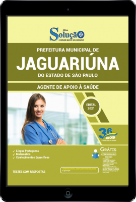 Apostila Prefeitura de Jaguariúna - SP em PDF - Agente de Apoio à Saúde - Imagem 1