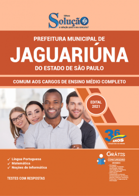 Apostila Prefeitura de Jaguariúna - SP - Comum aos Cargos de Ensino Médio Completo - Imagem 2