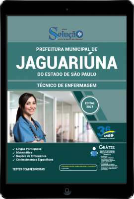 Apostila Prefeitura de Jaguariúna - SP em PDF - Técnico de Enfermagem - Imagem 1