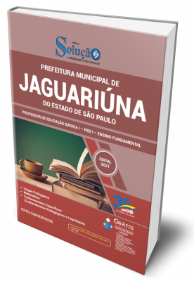 Apostila Prefeitura de Jaguariúna - SP - Professor de Educação Básica I - PEB I - Ensino Fundamental - Imagem 1