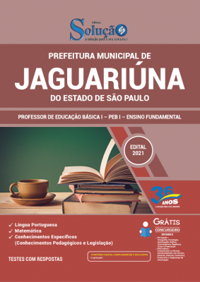 Apostila Prefeitura de Jaguariúna - SP - Professor de Educação Básica I - PEB I - Ensino Fundamental - Imagem 2