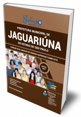 Apostila Prefeitura de Jaguariúna - SP - Comum aos Cargos de Ensino Superior Completo - Imagem 1