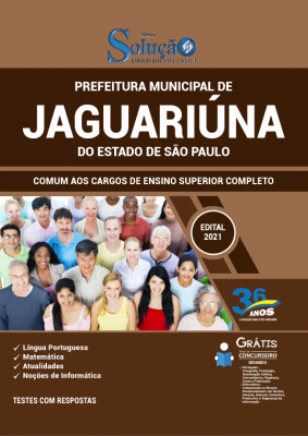 Apostila Prefeitura de Jaguariúna - SP - Comum aos Cargos de Ensino Superior Completo - Imagem 2