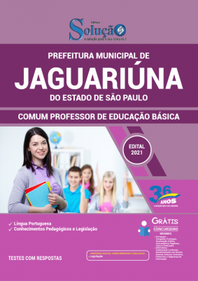 Apostila Prefeitura de Jaguariúna - SP - Comum Professor de Educação Básica - Imagem 2