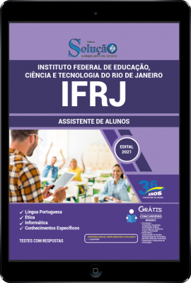 Apostila IFRJ em PDF - Assistente de Alunos - Imagem 1