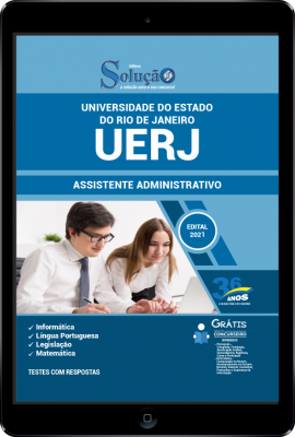 Apostila UERJ-RJ em PDF - Assistente Administrativo - Imagem 1