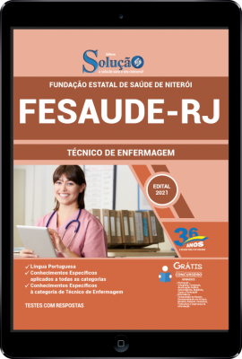 Apostila FeSaúde Niterói - RJ em PDF - Técnico de Enfermagem - Imagem 1