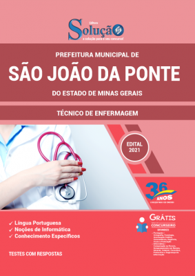 Apostila Prefeitura de São João da Ponte - MG - Técnico de Enfermagem - Imagem 2