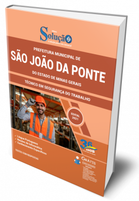 Apostila Prefeitura de São João da Ponte - MG - Técnico em Segurança do Trabalho - Imagem 1