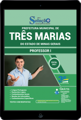 Apostila Prefeitura de Três Marias - MG em PDF - Professor I - Imagem 1