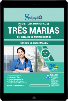 Apostila Prefeitura de Três Marias - MG em PDF - Técnico de Enfermagem - Imagem 1