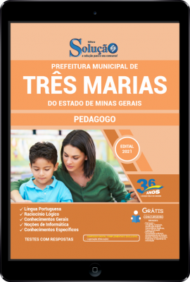 Apostila Prefeitura de Três Marias - MG em PDF - Pedagogo - Imagem 1