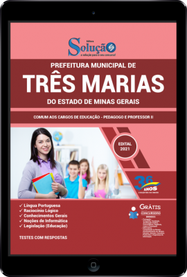 Apostila Prefeitura de Três Marias - MG em PDF - Comum aos Cargos de Educação - Pedagogo e Professor II - Imagem 1