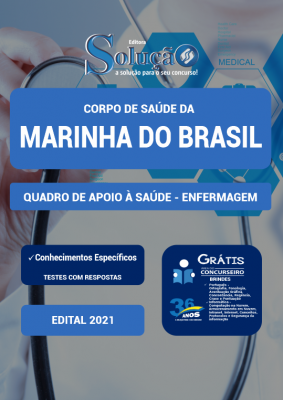 Apostila Corpo de Saúde da Marinha do Brasil - Quadro de Apoio à Saúde - Enfermagem - Imagem 2