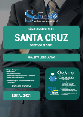 Apostila Câmara de Santa Cruz - GO - Analista Legislativo - Imagem 2