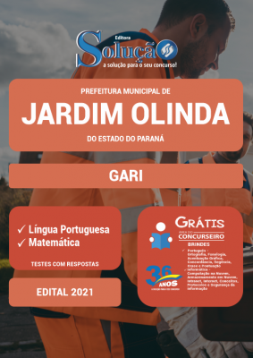 Apostila Prefeitura de Jardim Olinda - PR - Gari - Imagem 2