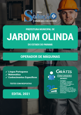 Apostila Prefeitura de Jardim Olinda - PR - Operador de Máquinas - Imagem 2