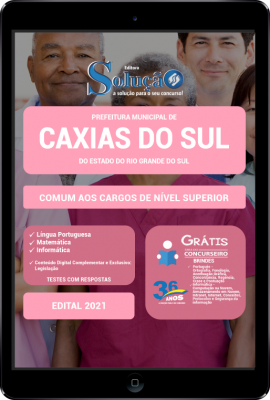 Apostila Prefeitura de Caxias do Sul - RS em PDF - Comum aos Cargos de Nível Superior - Imagem 1