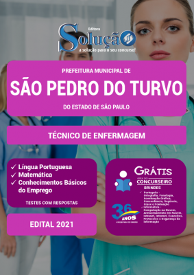 Apostila Prefeitura de São Pedro do Turvo - SP - Técnico de Enfermagem - Imagem 2