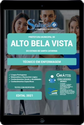 Apostila Prefeitura de Alto Bela Vista - SC em PDF - Técnico em Enfermagem - Imagem 1