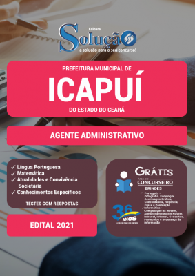 Apostila Prefeitura de Icapuí - CE - Agente Administrativo - Imagem 2